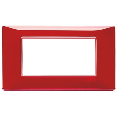 Placca 4 Moduli Reflex Rubino Plana 14654.51 - Foto 2