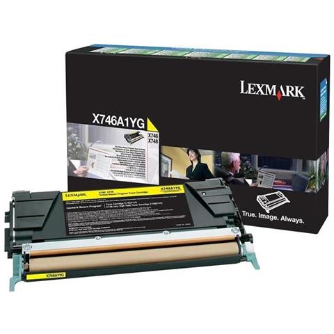 X746a1yg Toner Laser 7000pagine Giallo Cartuccia Toner E Laser - Foto 1