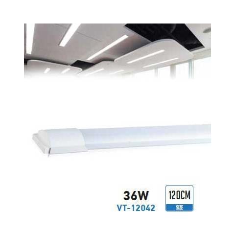 Plafoniera Slim Led Smd 36w 110° 2900lm Ip20 Mod. Vt-12042 Sku 6203 6000k - Foto 2