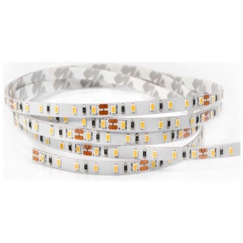 5 Metri Striscia 600 Led 2216 Smd Per Interno Ip20 24 V Dc Cri 95 Pcb Stretto 4 Mm luce naturale 4000 k - Foto 1