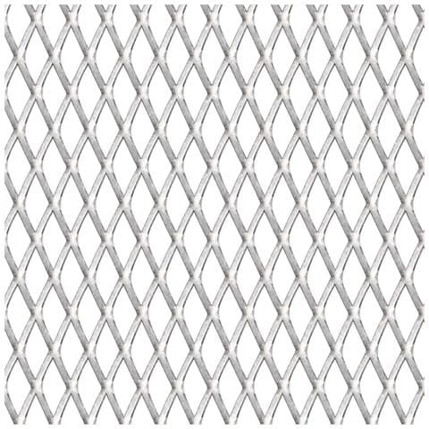 Pannello Rete Metallica Espansa Acciaio 100x100cm 20x10x2 Mm - Foto 2