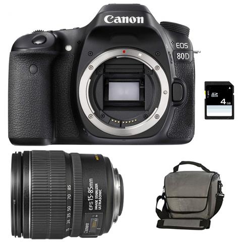 Eos 80D + 15-85 + Borsa + 4Gb Sd - Foto 1