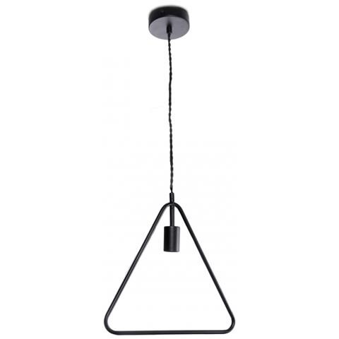 Lampada A Sospensione ferro E27 nero (senza Lampada) Mya - Foto 5