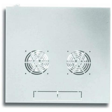 Techly Armadio Rack 19" a Muro 9U prof. 450 Grigio Assemblato - Foto 6
