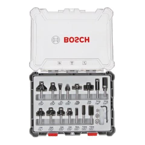 Set di Frese Con Gambo 8 mm 15 Pezzo Mod. 2607017472 - Foto 2