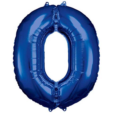 9907274 Palloncino A Forma Di Numero 0 - Foto 1