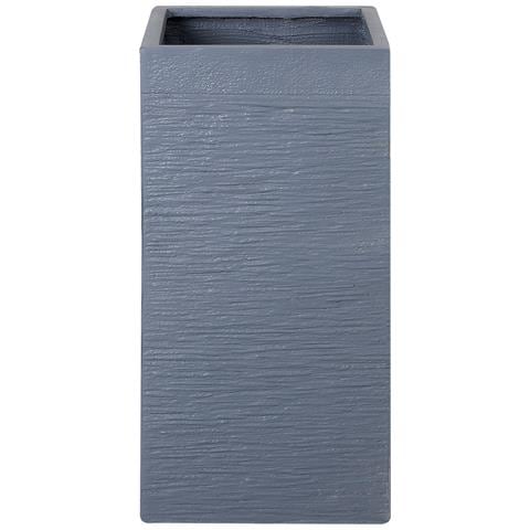 Vaso Da Fiori Quadrato Grigio 33 X 33 X 70 Cm Dion - Foto 15