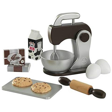 Kidkraft 63370 Espresso - Set Impastatrice Con Accessoriin Legnoper Bambinimarrone (espresso)  - Foto 1
