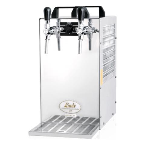 Spillatore Birra Kontakt 70 / K 2 Tubi In Acciaio Inox, 90 Litri / H, Con Pompa A Membrana, Spillatrice Birra - Foto 1