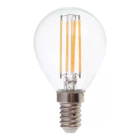 V-tac Vt-2466 Lampadina Led Bulb Filamento 6w E14 P45 Bianco Caldo 2700k - Sku 2845 - Foto 1