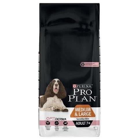 Cibo per Cani Pro Plan Medium&Large Adult 7+ Sensitive Skin Optiderma 14 Kg - Foto 2