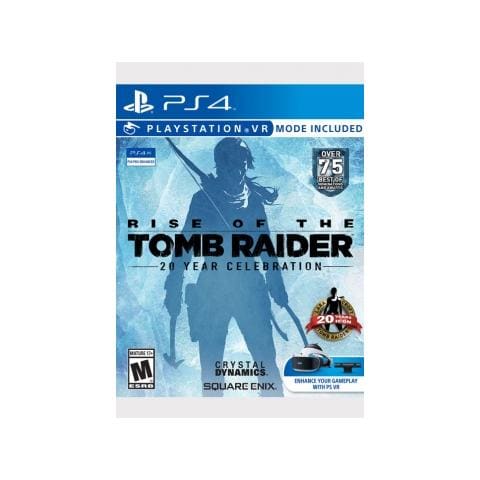 Rise of the Tomb Raider: 20 Year Celebration, PS4, PlayStation 4, Azione / Avventura, Crystal Dynamics, M (Mature) , Inglese,  - Foto 1