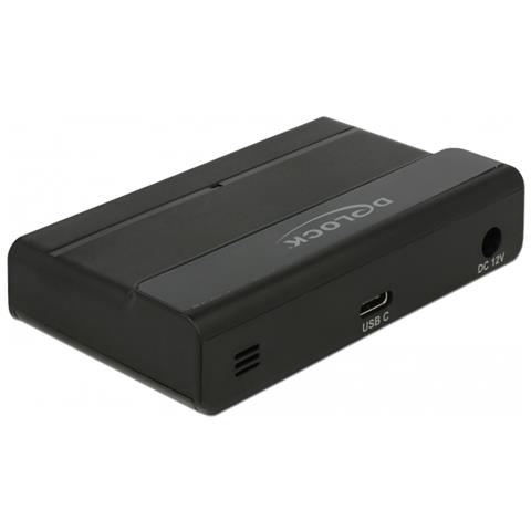 64053 hub di interfaccia USB 3.2 Gen 2 (3.1 Gen 2) Type-C 10000 Mbit /s Nero - Foto 5