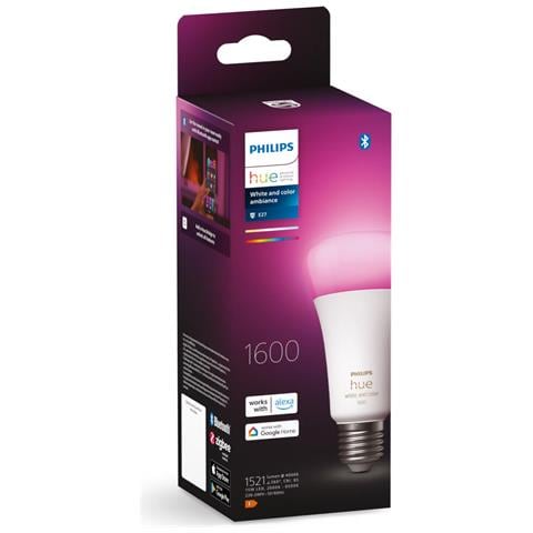 Lampadina Led Smart Hue White And Colour Ambiance Bluetooth - Foto 2
