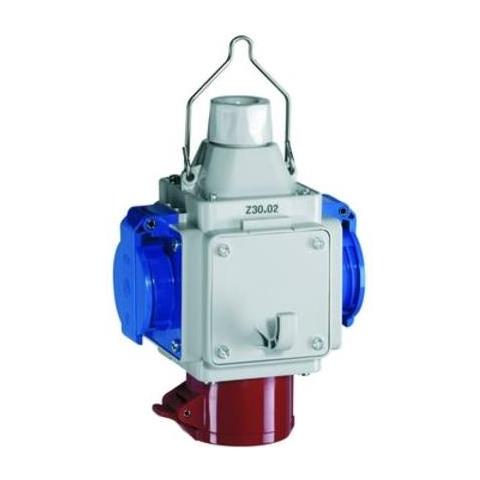 Abl Sursum Z 30.02 Presa Energia Cee 7/3 Blu, Grigio, Rosso - Foto 1