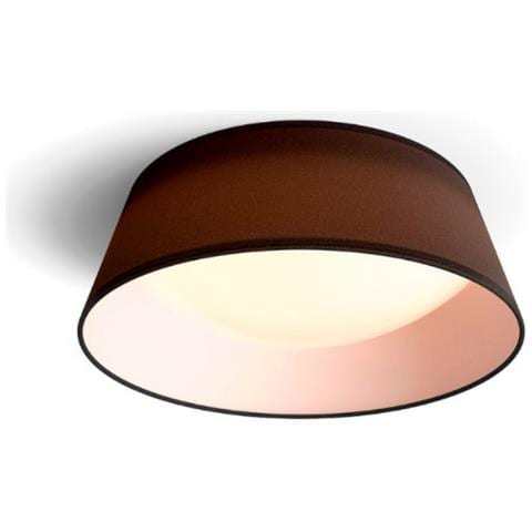 Lampada Da Soffitto A Led - Eyecomfort - 34cm - 14w - 1100 Lumen - 3000k - Metallo Nero - 93533 - Foto 2