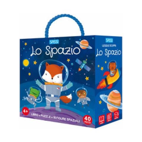 Matteo Gaule - Lo Spazio. Q-box. Ediz. A Colori. Con 10 Figure Spaziali. Con Puzzle - Foto 1