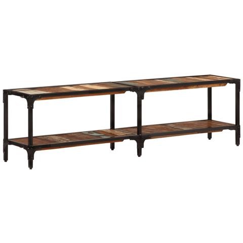 Mobile Porta Tv 150x30x41 Cm In Legno Massello Di Recupero - Foto 1