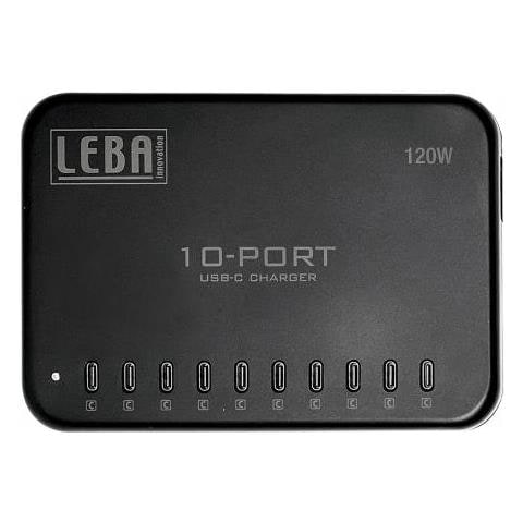 Notecharge Nchar-ub10-sc Caricabatterie Per Dispositivi Mobili Tablet, Universale Nero Usb Ricarica Rapida Interno - Foto 1