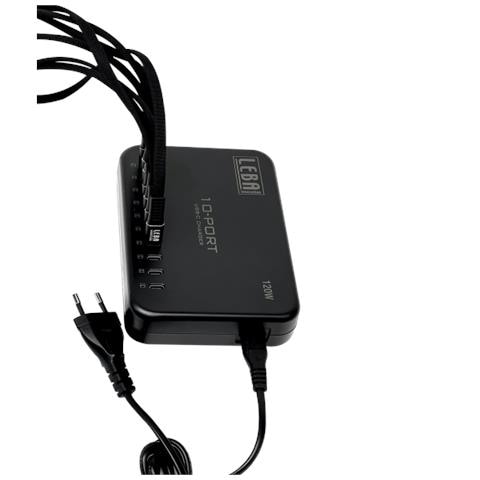 Notecharge Nchar-ub10-sc Caricabatterie Per Dispositivi Mobili Tablet, Universale Nero Usb Ricarica Rapida Interno - Foto 3