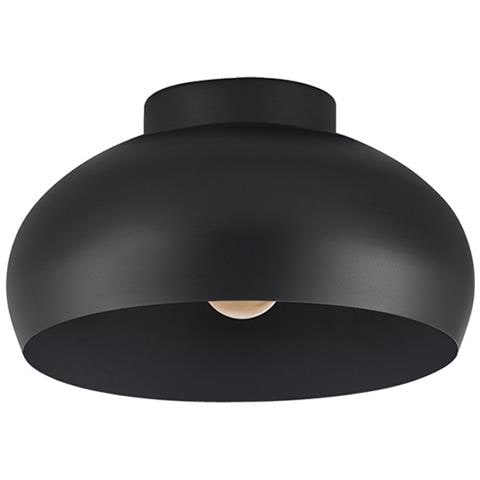 Plafoniera Contemporanea Mogano 2 1 Luce Acciaio Nero - Foto 1
