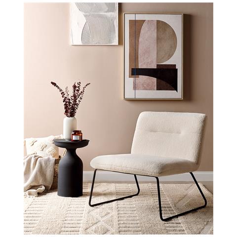 Poltrona Bouclè Bianca Cotulla - Foto 1