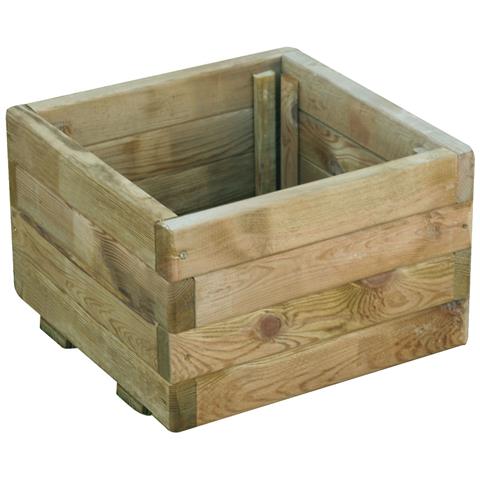 Fioriera Vaso In Legno Impregnato Autoclavato Lasa - Foto 1