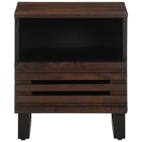 Comodini 2pz 40x34x46 Cm In Legno Massello Di Mango - Foto 3