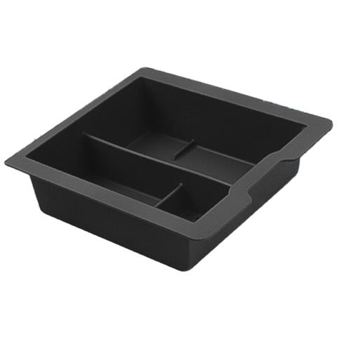 Organizer Per Console Centrale Per Tesla Model 3/y - Scatola Portaoggetti In Silicone Con Scomparto Refrigerante Anteriore - Foto 1