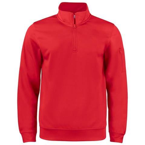Basic Active Half Zip Rosso M - Foto 1