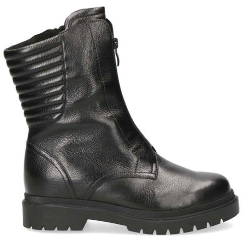 Black Casual Leather Booties Stivaletti Pelle Scarpe Donna Nero Eu 36, 9-26454-27-022 - Foto 1