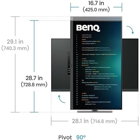 Monitor 31.5" LED IPS Flat RD320U 3840 x 2160 4K Ultra HD Tempo di Risposta 5 ms - Foto 6