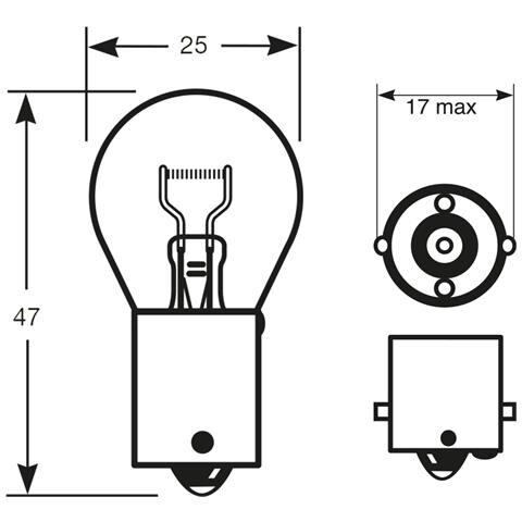 Lampadina 24v 15w - Foto 2