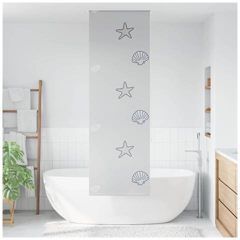 Tenda A Rullo Doccia 70x240 Cm Larghezza Tessuto 66 Cm - Foto 2