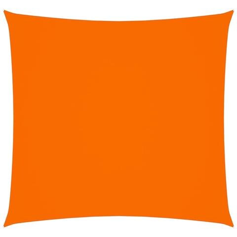 Parasole A Vela In Tela Oxford Quadrato 4,5x4,5 M Arancione - Foto 1