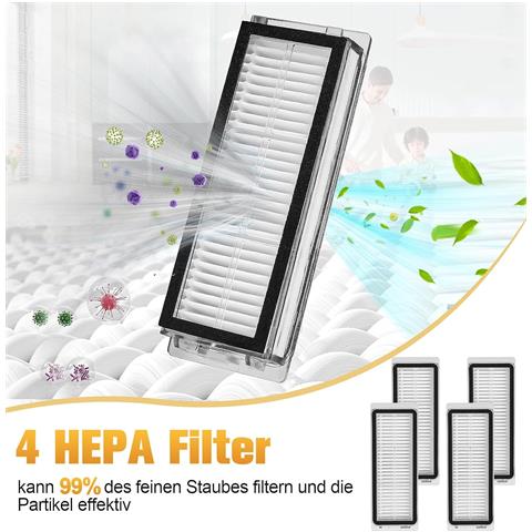 Kit Di Pezzi Di Ricambio Per L'aspirapolvere Robot Dreame L20 Ultra - Foto 7