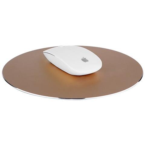 Tappetino Per Mouse Rotondo In Lega Di Alluminio Gold - Foto 3