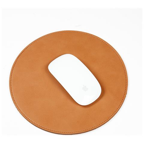Tappetino Per Mouse Rotondo In Microfibra Brown - Foto 3