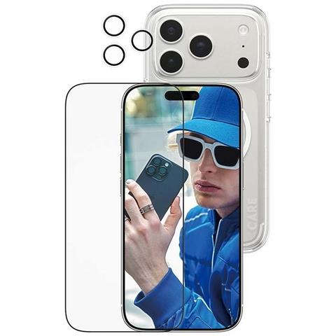Pack Di Protezione 3-in-1 Per Iphone 17 Pro Modello Di Punta, Trasparente - Foto 2