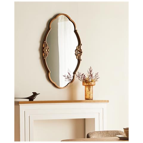 Specchio Epannes 49 Cm 84 Cm Oro - Foto 1