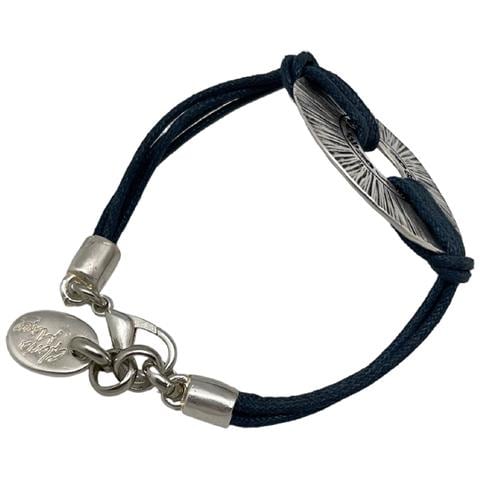 Bracciale Etnico Argento-blu Mare - Foto 2