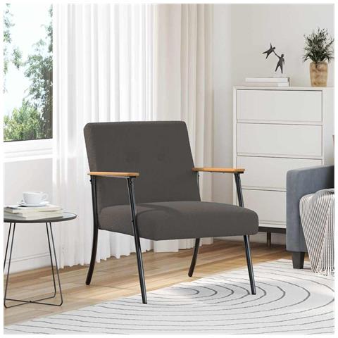 poltrona Grigio scuro 59 x 75 x 78 cm - Foto 2