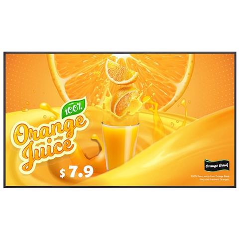 65UH5Q-E visualizzatore di messaggi 165,1 cm (65") Wi-Fi 500 cd /m² 4K Ultra HD Nero Processore integrato WebOS 24/7 - Foto 1