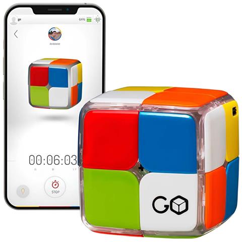 Cubo Educativo 2x2 Conectado Con Sensores Y Seguimiento 3d Modelo Gocube, Multicolore - Foto 1