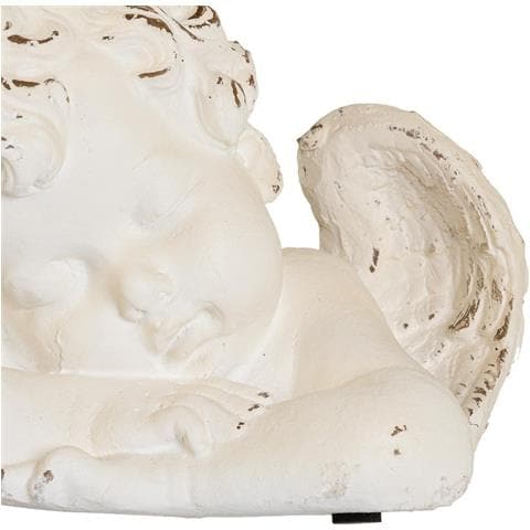 Figura Angelo In Magnesio Bianco 29x18x19h - Foto 7