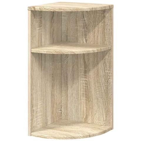 Tavolino Rovere Sonoma 29,6 x 29,6 x 60 cm Legno multistrato - Foto 1