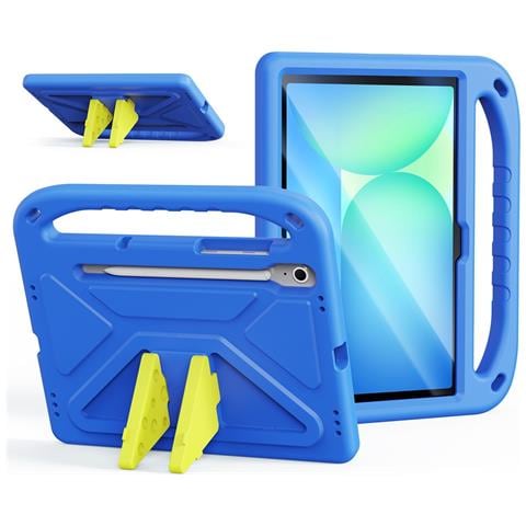 Cover per Galaxy Tab S10 FE - Blu, Antiurto, Con Soporte - Foto 1