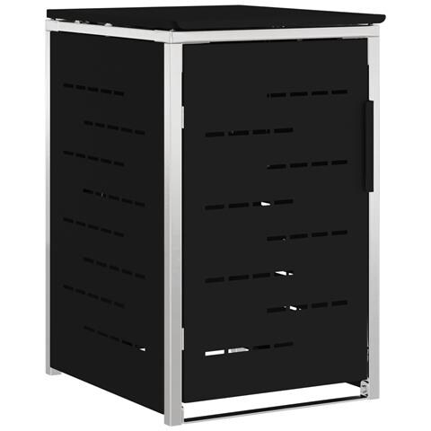 Stoccaggio contenitore a ruote Nero 77,5 x 69 x 112,5 cm - Foto 1