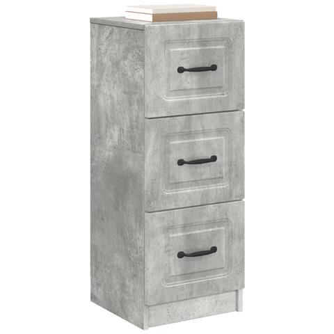 Mobile con Cassetti Grigio Cemento 33 x 34,5 x 87 cm - Foto 2
