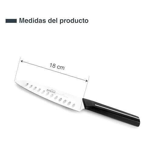 38233 - Coltello Santoku Master, acciaio inossidabile, lama con affilatura conica - Foto 2